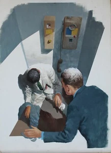 CARLO JACONO - ILLUSTRAZIONE ORIGINALE - Bild 1 von 2