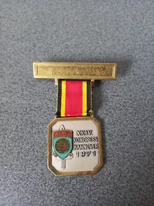 MEDAILLE CIOR XXIV KONGRESS HANNOVER 1971 VERBAND DER RESERVISTEN ARMEE ALLEMAND - Bild 1 von 4
