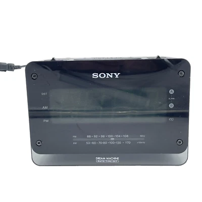 Sony Dream machine ICF-C414  clock radio player AM/FM dual alarm - Image 1 of 4