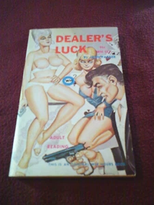 Dealer's Luck by John Parker (1967, pb) Gene Bilbrew cover art Wee Hours novel - Picture 1 of 3