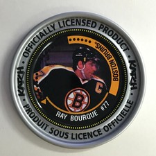 RAYMOND BOURQUE 1997-98 IRWIN KATCH MEDALLION SILVER 97-98 NO 8     73260