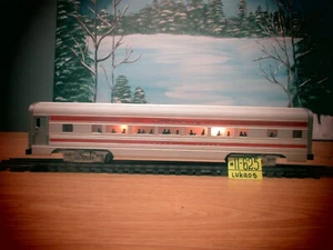 WILLIAMS O GAUGE PASSENGER CAR SANTA FE " CROCED CREEK" WITH LIGHT. - Picture 1 of 8