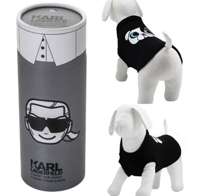 Karl Lagerfeld Pets Cat Dog T-Shirt Shirt Dog Dog Shirt Dog Clothing - Picture 1 of 10