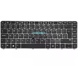 Nuevo teclado retroiluminado HP Elitebook 740 745 840 G3 G4 Reino Unido 836308-031 819877-031 - Imagen 1 de 3