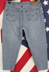 LEVI'S 550 Women's 20S Short (39W x 27L) Relaxed Fit Tapered Leg Denim Jeans - Picture 1 of 11