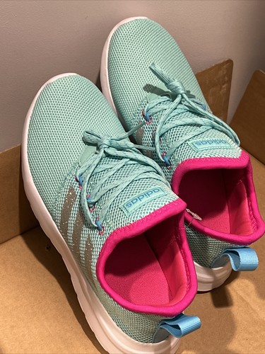 adidas Lite Racer Rbn Kids Girls Sneakers Shoes Casual Green