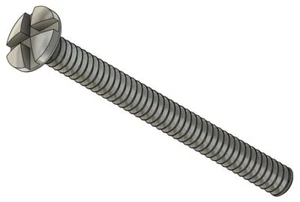 00-90  x 7/16" Philips & Slotted Machine Screw, Stainless Steel, 100 Count #1036 - Picture 1 of 4