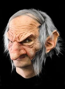 Alter Goblin Kinnlose Maske - Bequeme Fantasy Maske - Bild 1 von 5