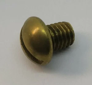 Messing Schlitz Rundkopf GLOCKENSCHRAUBE Antik Telefon Eiche Wandtelefon Vintage Ret - Bild 1 von 3