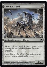 Chrome Steed *PLAYSET* Magic MtG x4 Scars of Mirrodin SP