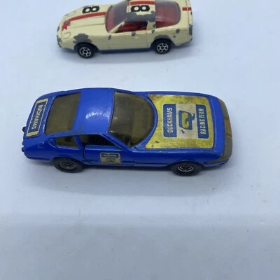 CORGI Toys Ferrari Daytona Blue 1/36 Made in GB Diecast Scale Model And Corvette - Image 1 of 4