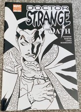 Doctor Strange The Oath #1 Rare Black And White Sketch Variant Marvel Comic VFN
