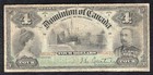 DC-16 1900 $4 FOUR DOLLARS DOMINION OF CANADA CURRENCY NOTE *RARE*