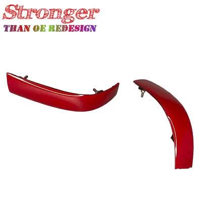 Juego de molduras de techo mejorado izquierdo y derecho para 98-11 Ford Ranger F1 EP rojo bermellón Foto 1 de 4