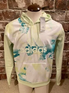Adidas Herren Allover Print Basketball Hoodie Large Neu mit Etikett - Bild 1 von 3