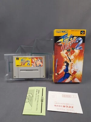 NINTENDO SUPER FAMICOM SFC FINAL FIGHT 2 Japanese Version Boxed - Image 1 of 4