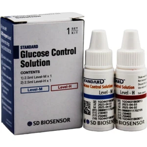 SD Biosensor Glucose Control Solution - Medium And High Parameters - Picture 1 of 6