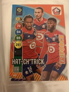 Triforce Lille Osc #443 Carte Foot Ligue 1 Panini Adrenalyn 2021 2022 - Picture 1 of 2