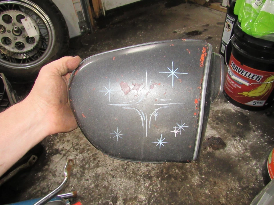 Honda CB400 T 1978 Hawk panel de cubierta lateral derecho Foto 1 de 1