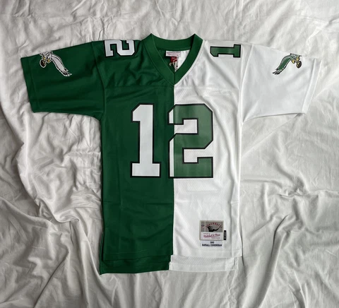 NWT MITCHELL NESS Legacy Collection Randall Cunningham 1990 Jersey Sz S 36 Cover
