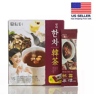 DAMTUH Korea Traditional Han Tea Herbal Tea single serve 15g x 15 sticks - Picture 1 of 4