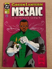 GREEN LANTERN MOSAIC #3 FIRST PRINT DC COMICS (1992) JOHN STEWART CRIMSON DAWN