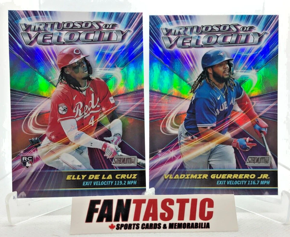 2024 Topps Stadium Club Insert Card YOU PICK  - Virtuosos of Velocity - Image 1 of 2