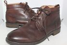 Mens Rodd & Gunn Chukka Boots Brown Leather Lace Up Size 43 Euro Or 9 - 9.5 U.S.