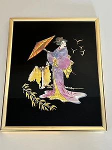 Geisha de cuento de hadas grabada de colección Kafka Industries Ltd | Hecha en EE. UU. - Imagen 1 de 8