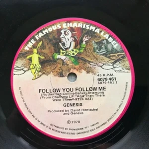 Follow You Follow Me - Genesis (1978 Australia) - Picture 1 of 2
