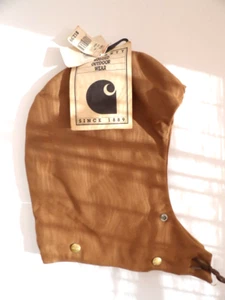 De colección Nuevo de Lote Antiguo Carhartt Acolchado Forrado Pato Lona Snap Repuesto Capucha Bronceado EE. UU.!! - Imagen 1 de 7