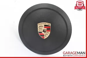 11-14 Porsche Cayenne S 958 Steering Wheel Air Bag Airbag Black OEM - Picture 1 of 8