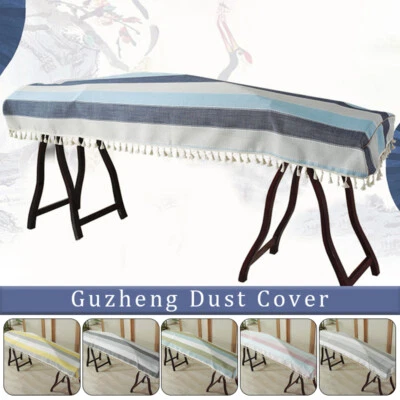 Chinese Zither Cover Tassel Fringe Pendant Cotton Dustproof Guzheng Protector - Image 1 of 4