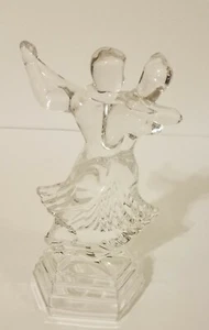 RCR Crystal Dancing Couple Figurine 10" by Rock Crystal, Al Piombo, Italy - Bild 1 von 4