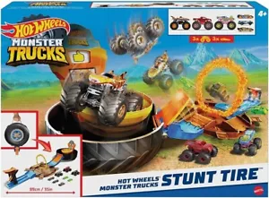 Hot Wheels Monster Trucks Stunt Reifen Spielset - Bild 1 von 7