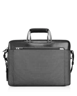 TUMI Arrive Hamilton Slim Briefcase Bag Gray Pewter - Image 1 of 4