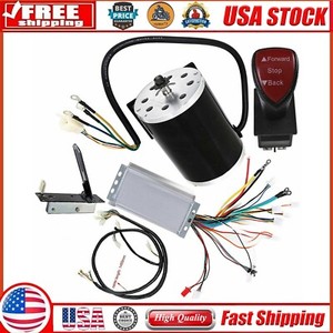 1800W 48V Brushless Motor Controller Throttle Pedal Wire Harness Electric Gokart