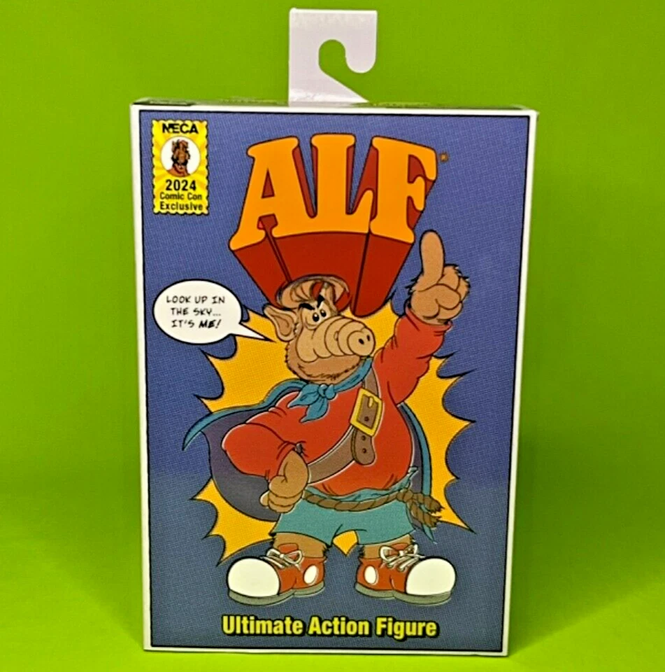 2024 NECA Ultimate SDCC Action Figure - SUPER ALF (MelMac Cosmic Con)