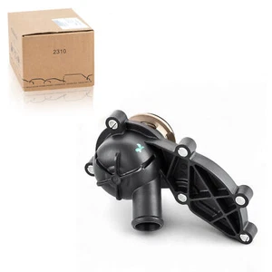 Thermostat Housing Assy 06E121111G For Audi A4 B7 A6 C6 A8 D3 Q5 2.4L 3.2L - Picture 1 of 13