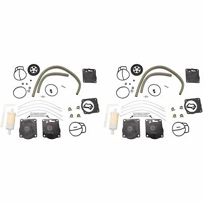 Комплект для восстановления двойного карбюратора для Yamaha XL XLT GP 800 1200 Waverunner Mikuni SBNI - Изображение 1 из 4