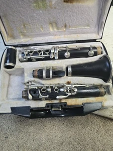 Buffet Crampon Cie A. Paris B12 Schülerklarinette mit Koffer Made in West Germany - Bild 1 von 24