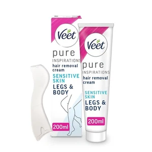 Veet Pure Sensitive Hair Removal Cream 200 ml UK FREE SHIPPING - Picture 1 of 6