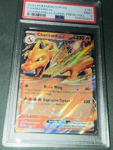Pokemon SVP EN Charizard Ex 161 PSA 9 COLECCIÓN SUPER PREMIUM 2024 - Poké raro - Imagen 1 de 2