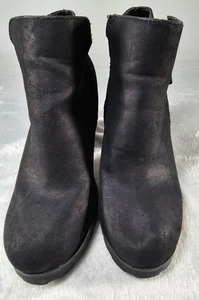 Botines SODA para mujer de tacón ancho con cremallera - negros - talla 9 - Imagen 1 de 8