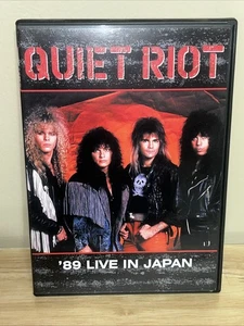 Quiet Riot ‘89 Live In Japan DVD REGION 0/ALL (2004) RARE OOP - Foto 1 di 3