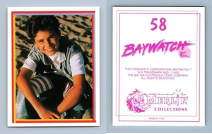 Hobie Buchannon - Baywatch #58 Merlin 1993 Sticker - Picture 1 of 1