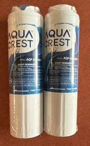 2 X Filtro Acqua Frigorifero Aqua Crest UKF8001 Nuovo Sigillato - Foto 1 di 3