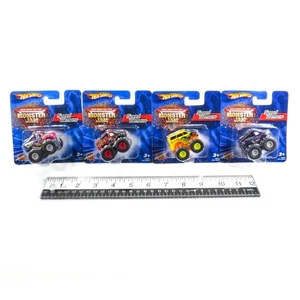 Hot Wheels Monster Jam Speed Demons Lot: Bad News, Virginia Giant, Beast, Maniac - Picture 1 of 17