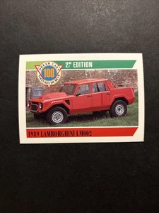 Jb26 Action Dream Cars 100 2nd Addition 1992 #78 Lamborghini Lm002 1989 - Bild 1 von 2