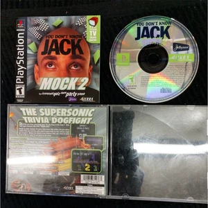 You Don't Know Jack Mock 2 (PS1, PSX) Playstation 1 CIB completo - Imagen 1 de 2
